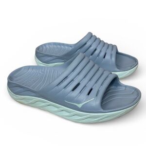 Hoka Ora Recovery Slide blue fog men 7 woman 9